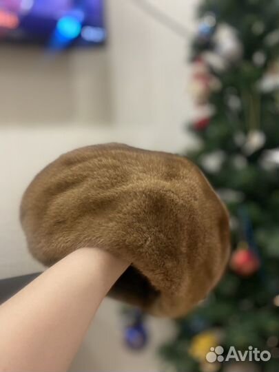 Берет норковый