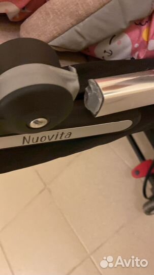 Прогулочная коляска nuovita anima coffee argento