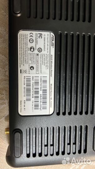 Asus роутер WL 520 GC