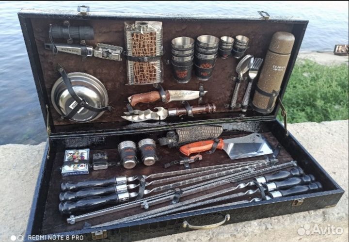 Подарочный набор с шампурами