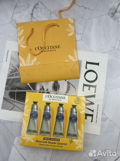 Набор кремов для рук Loccitane