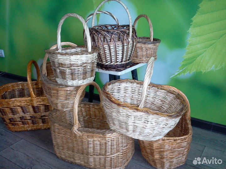 Продам корзины плетеные из лозы