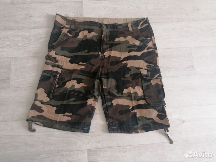 Шорты комуфляжные карго