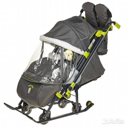 Санки коляска ника 7 3