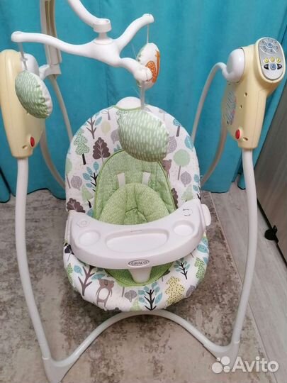 Детские электронные качели