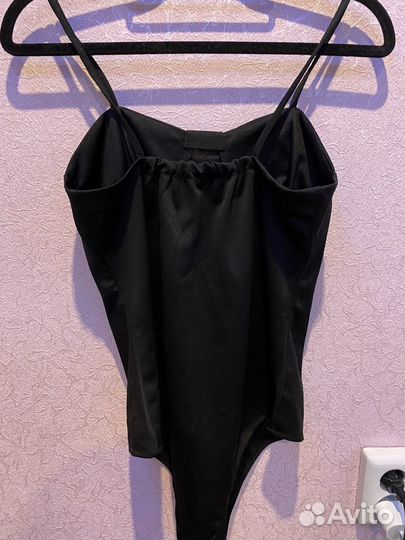 Боди женское черное