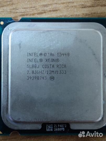 Intel Xeon E5440 Сокет LGA775