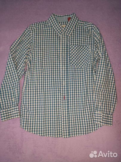 Рубашки для мальчика 116-122 школьные