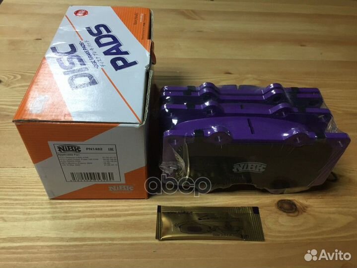 Колодки тормозные дисковые перед toyota LAN