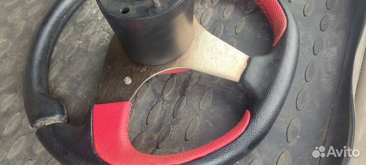 Руль с переходником на ваз классику