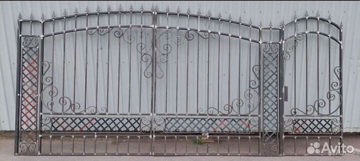 Ворота кованые. Каркас Ворот. Доставка Бесплатно
