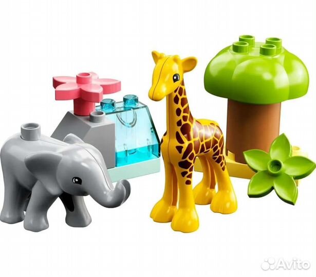 Конструктор lego duplo Wild Animals of Africa