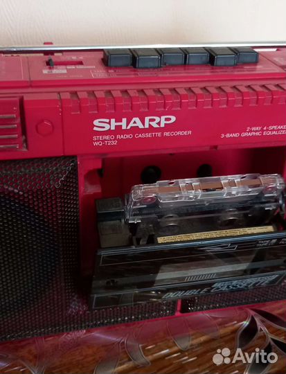 Магнитофон sharp WQ-T232