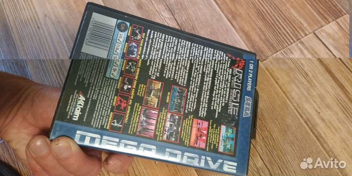 Sega Mega Drive 2, Rise of the robots, оригинал