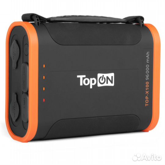 Внешний аккумулятор TopOn X100, 96000 mAh