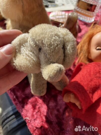 Кукла Гдр слоник плюшевый мягкая игрушка