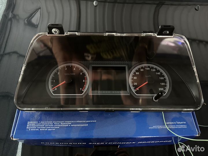 Комбинация приборов flash X103 S ваз 2110-15, 2123