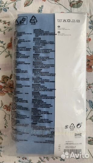 Простынь детская LEN Икеа (2 шт. в комплекте)