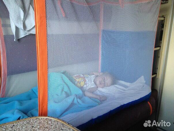 Манеж в поезд детский