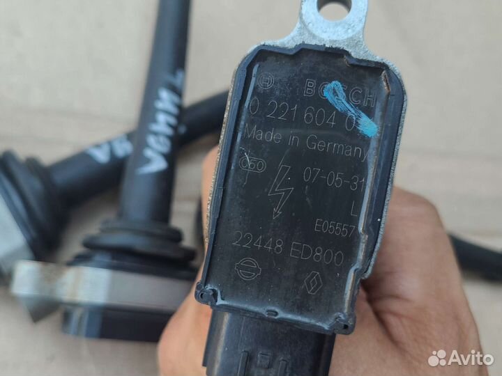 Катушки зажигания Nissan Tiida C11