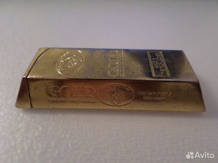 Зажигалка газовая Gold