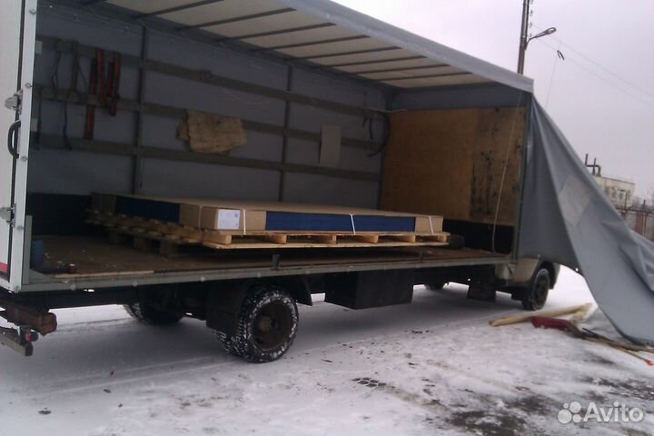 Грузоперевозки Газели 5 - 6 метров 30куб до 3 тонн