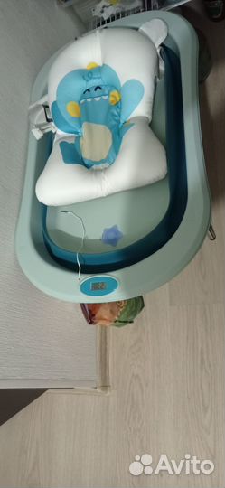 Детская ванночка для купания с горкой