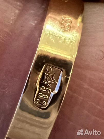 Золотое кольцо Маркиз СССР 583