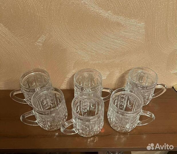 Хрустальные фужеры СССР для пива