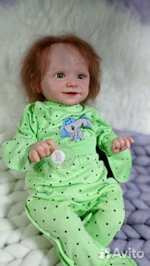 Кукла реборн Пеппи