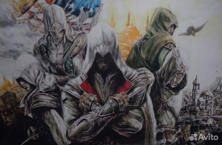 Картина «Кредо убийцы (Assassins Creed)»