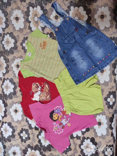 Детские вещи пакетом для девочек