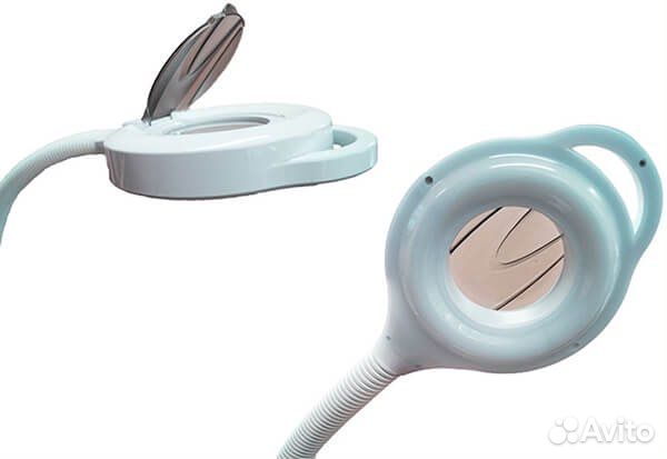 Лампа лупа напольная