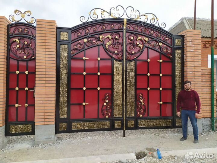 Ворота перила навесы