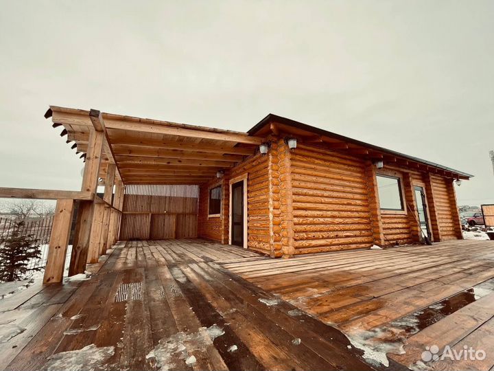 Баня семейная на дровах