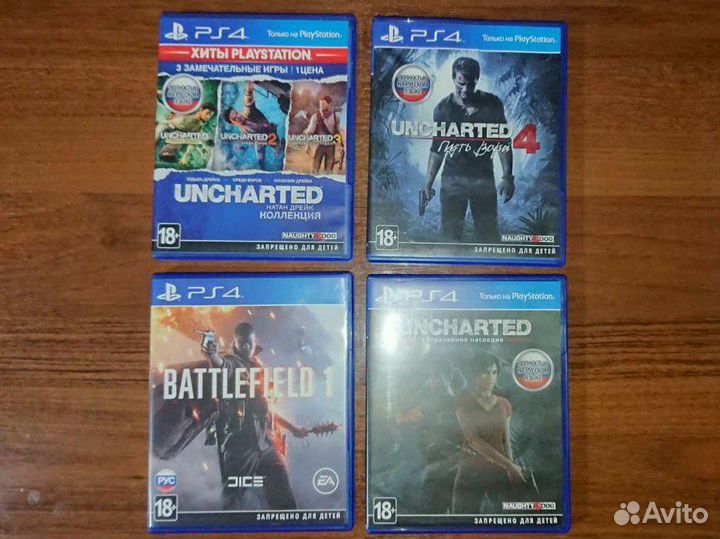 Игры для приставок ps4
