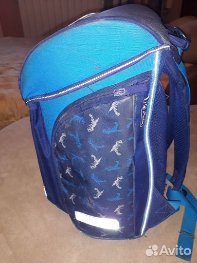 Ранец Herlitz midi plus Blue Dino без наполнения