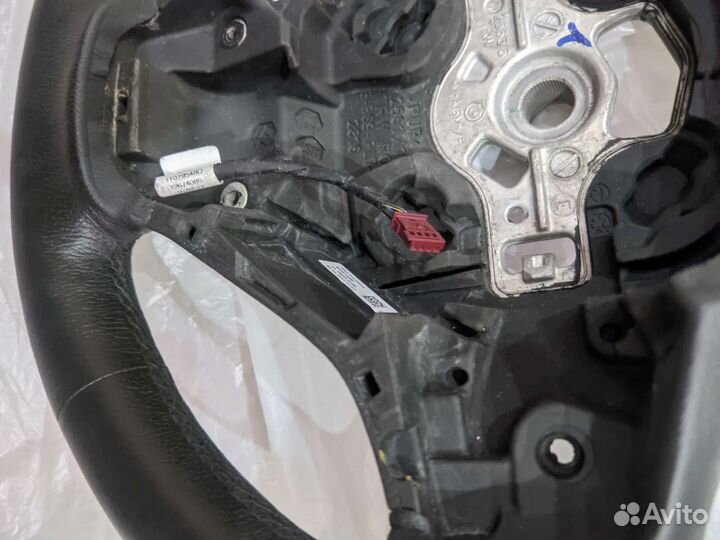 Руль bmw F30 F20 кожаный