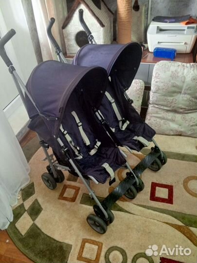 Двухместная коляска трость Inglesina