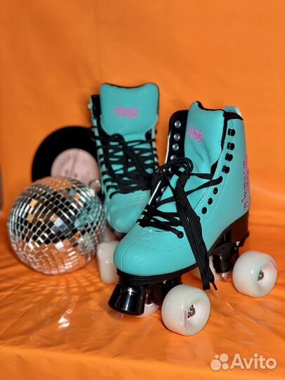 Ролики квады chaya Turquoise Размер 31-34