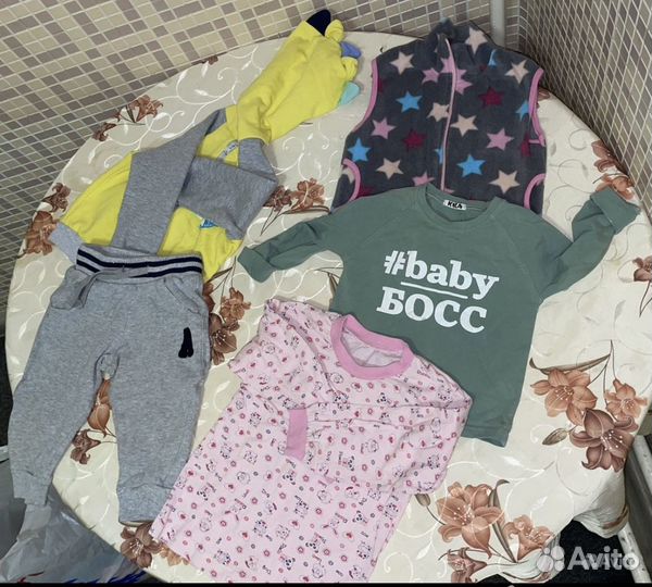 Вещи пакетом на девочку 86
