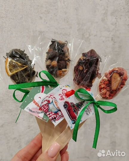 Чайные ложечки с чаем подарок новый год чай