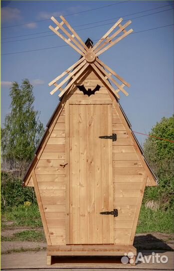 Уличный туалет с установкой SUN336