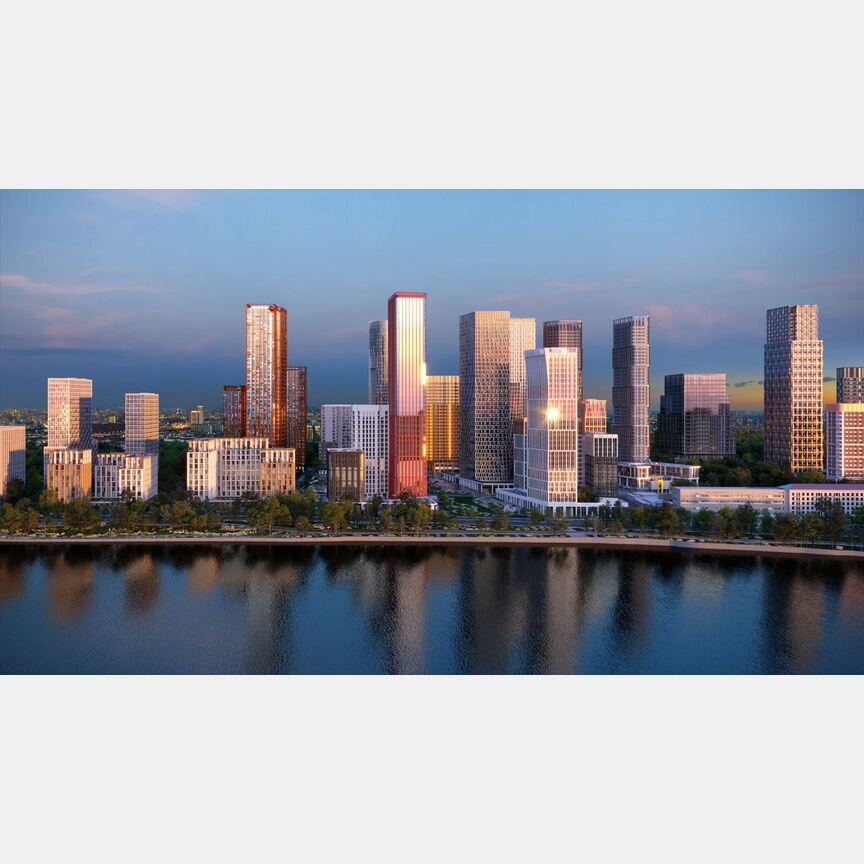 2-к. квартира, 61,7 м², 2/27 эт.