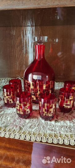 Графин с 6 рюмками