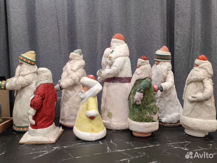 Дед мороз СССР Винтаж вата