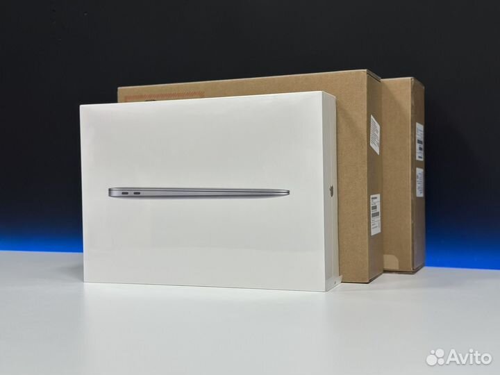 Новые MacBook Air M1 Space Grey с русс раскладкой