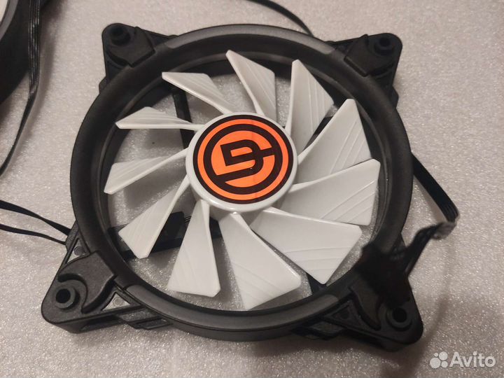 Вентиляторы 120мм с RGB подсветкой