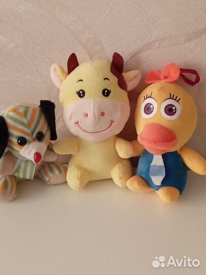 Мягкие игрушки(новые) каждая по 40 р