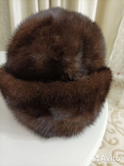 Шапка норковая женская бу